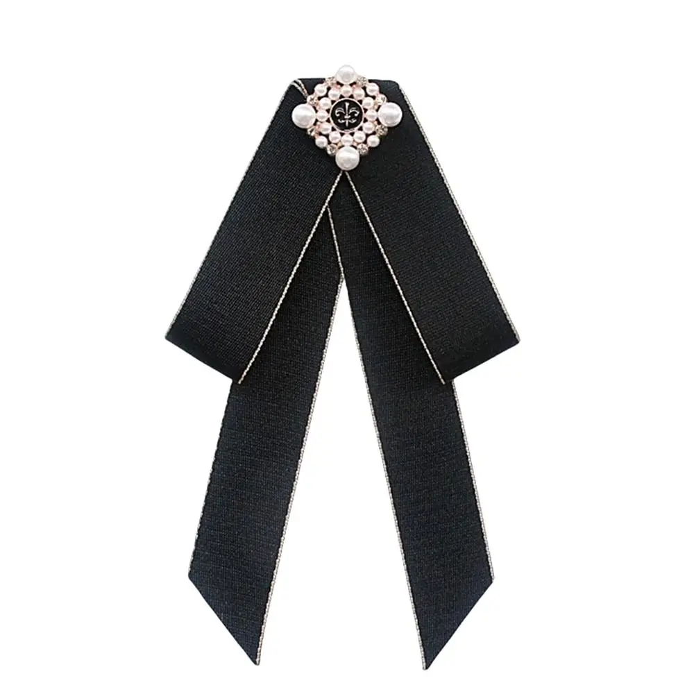 

Cravat Pin Brooch Bow Tie Bow Tie Vintage Style Women Bow Tie Elegant Jewelry Ribbon Tassel Vintage Bow Tie Japanese College