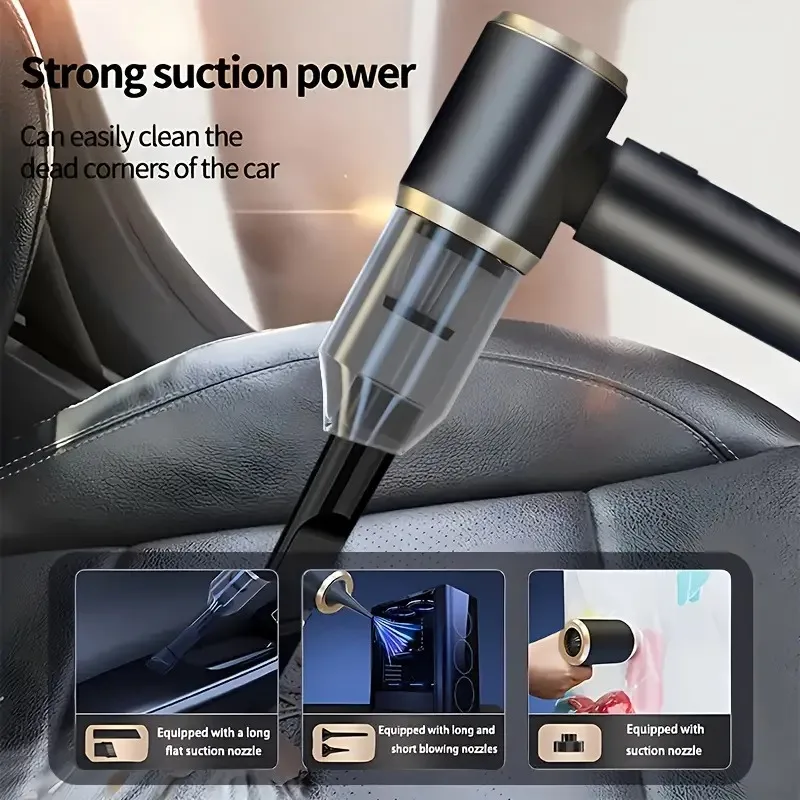 Xiaomi 960000PA Car Vacuum Cleaner 5 in 1 Wireless Mini Portable High Power Cleaning Machine Car Household Cleaning Appliance