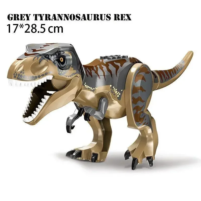 Jurassic World Brutal Raptor Bouwstenen Dinosaurus Model Tyrannosaurus Indominus T-Rex Monteren Educatief Speelgoed Voor Kinderen Gift