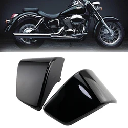 For Honda 1997-2003 1998 1999 2000 Shadow ACE VT400 VT750 VT 400 750 Motorcycle Black Chrome Battery Side Fairing Covers Cap