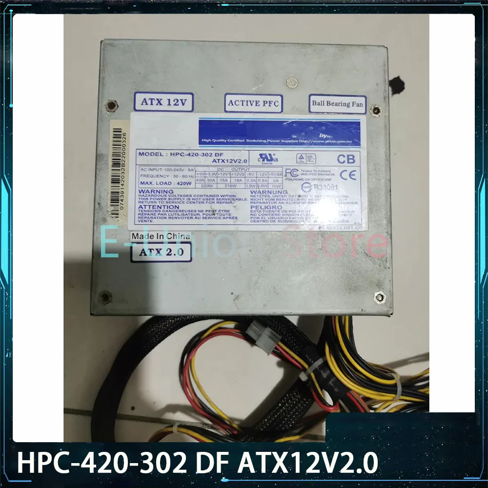 420W Power Supply HPC-420-302 DF ATX12V2.0 Industrial