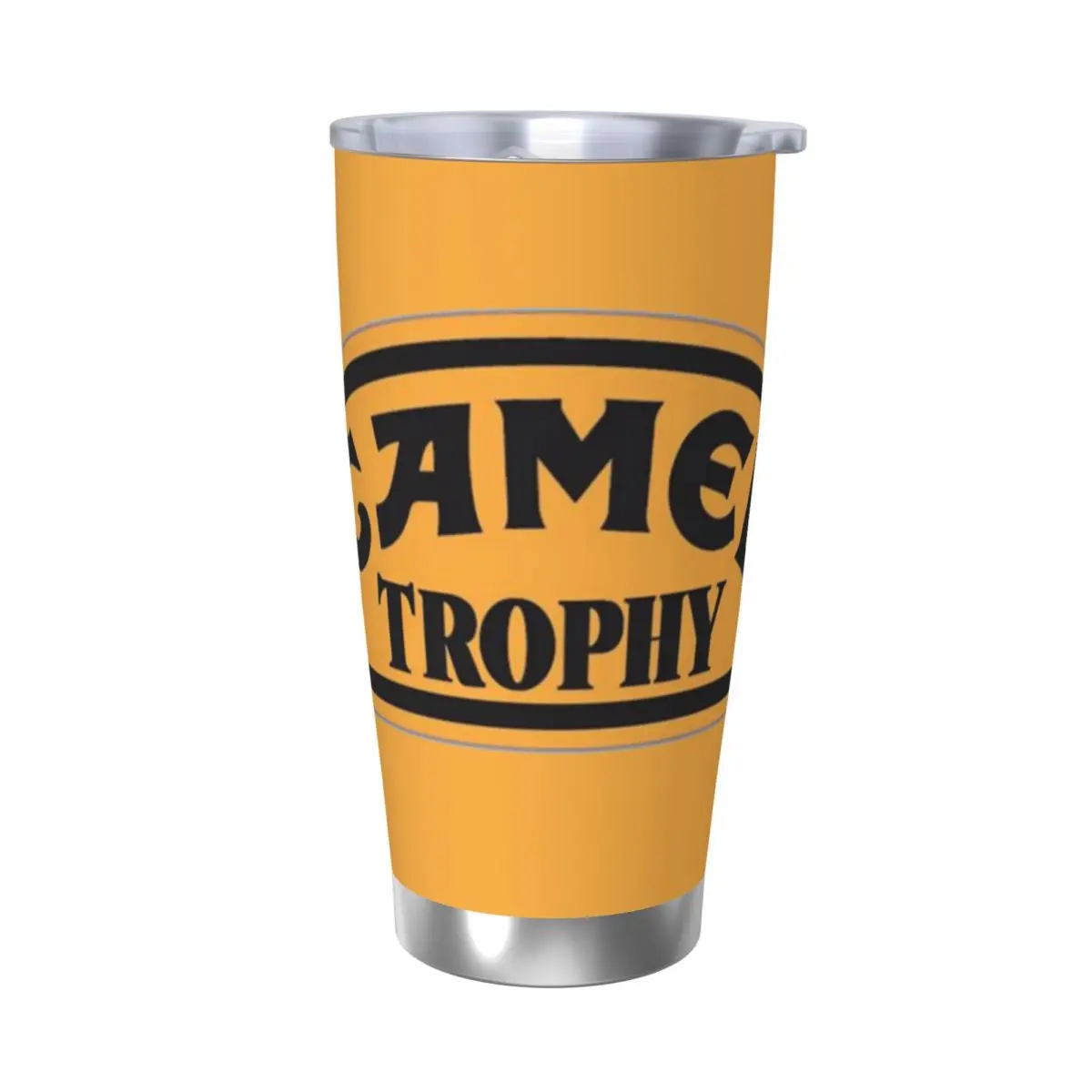 Camel Trophy Classic Logo Insulated Tumbler with Straws Vacuum Coffee Mugs Outdoor Portable Thermos Bottle Cups, 20oz