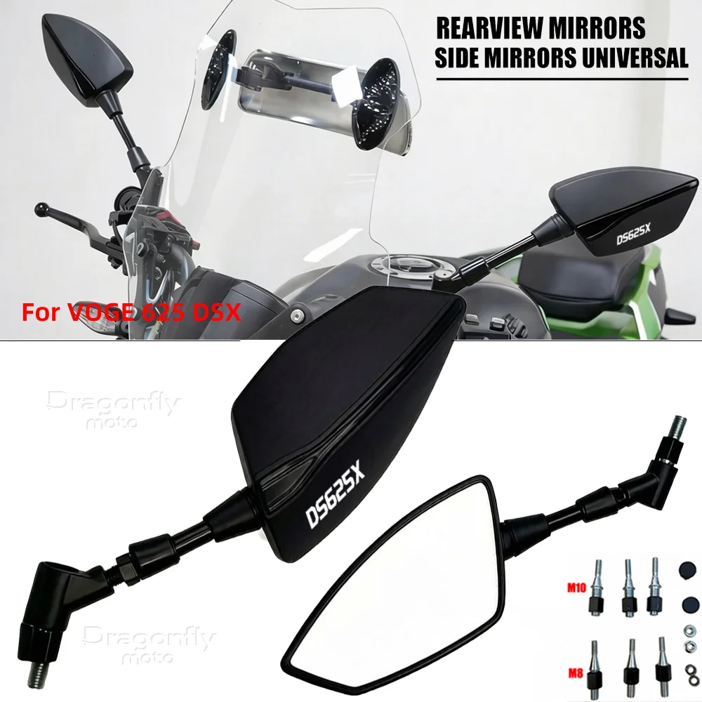 

The New High Quality Universal Motorcycle Mirror Rearview Rearview Mirror LOGO DS625X For VOGE DS625X DSX625 625DSX ADV 2025