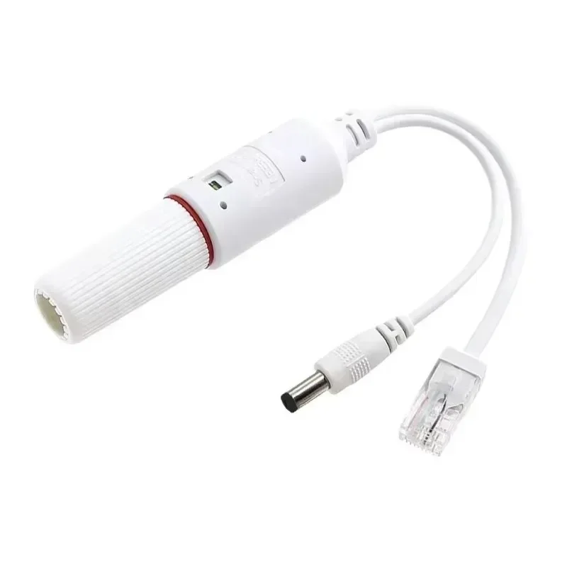 IP67 48V To 12V IEEE 802.3af/at Adapter Suitable for Outdoor Network Cameras, CCTV Security Systems, Waterproof POE Splitter