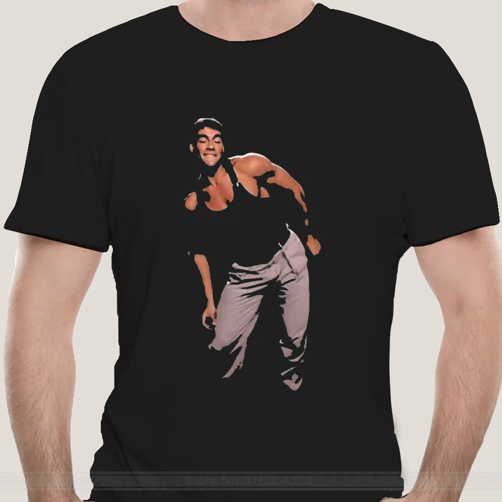 

Funny Kickboxer Movie Jean Claude Van Damme Dance Scene V2 T Shirt fashion t-sdhirt men cotton brand teeshirt