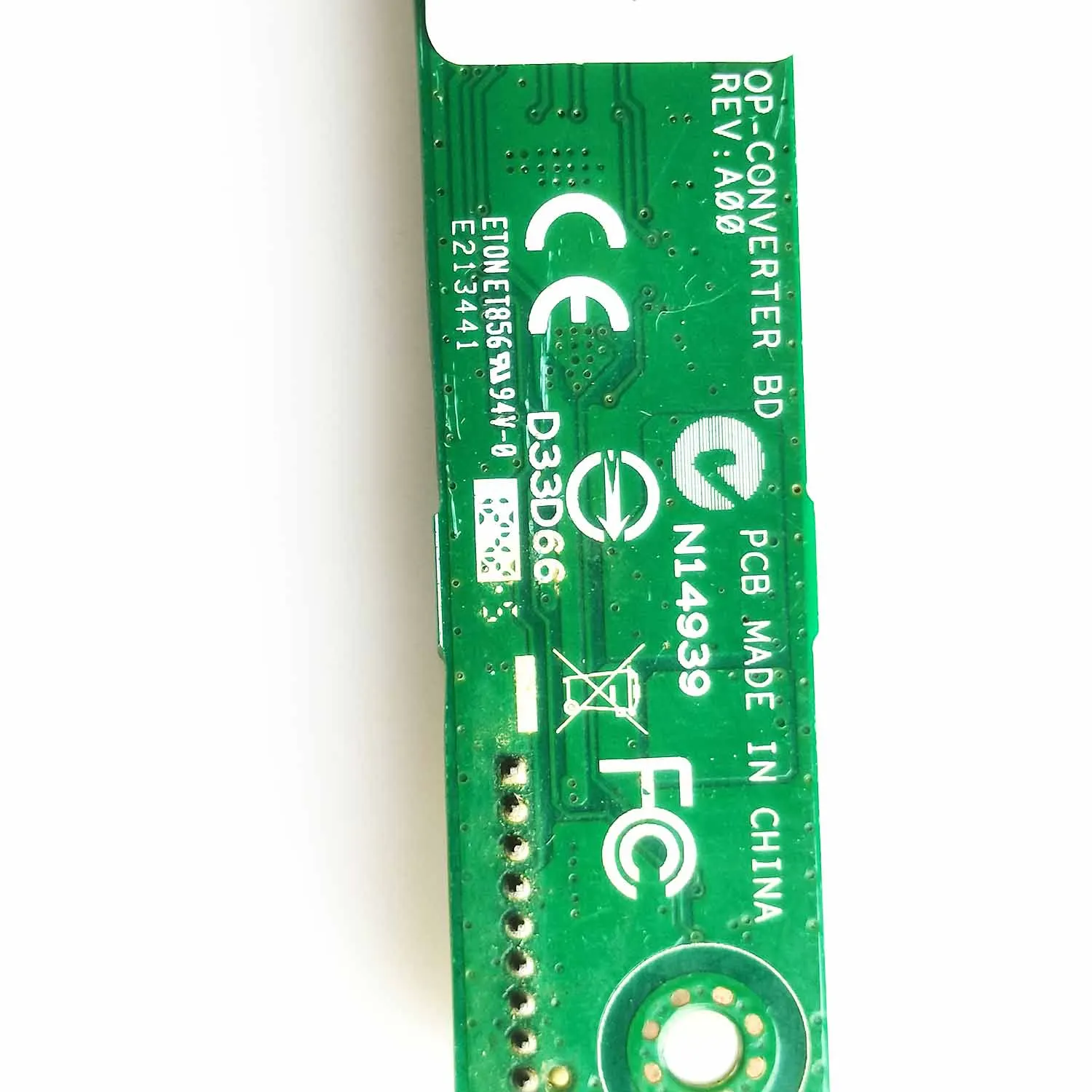 LED-Hochspannung stange e213441 etonet856 rev: a00 Konstant strom platte d33d66 n14939