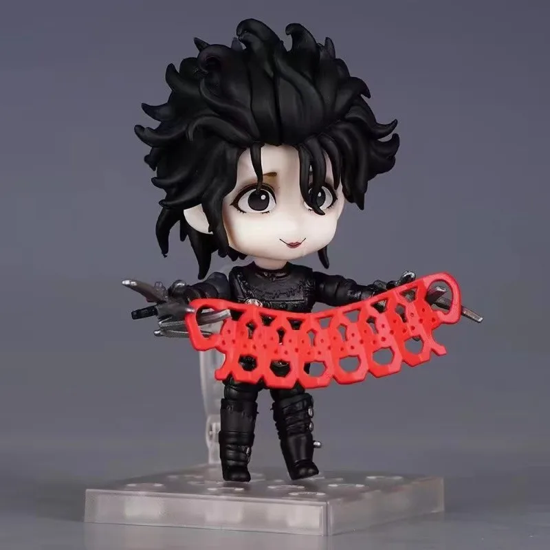 10cm Q Version Figure High Quality 1873 Edward Scissorhands Classical Movie Figurine Ornaments Desktop Decorations