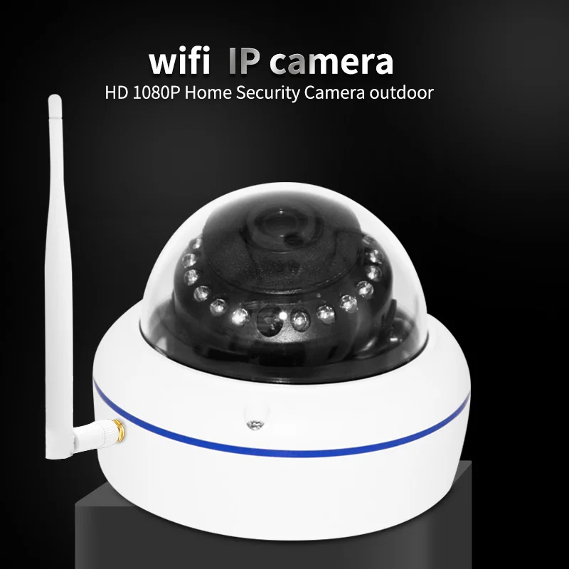 

Camhi HD1080P 5MP Metal Dome WIFI IP Camera Outdoor Wireless Surveillance Home Security CCTV Wi-Fi Camera TF Card Slot Audio