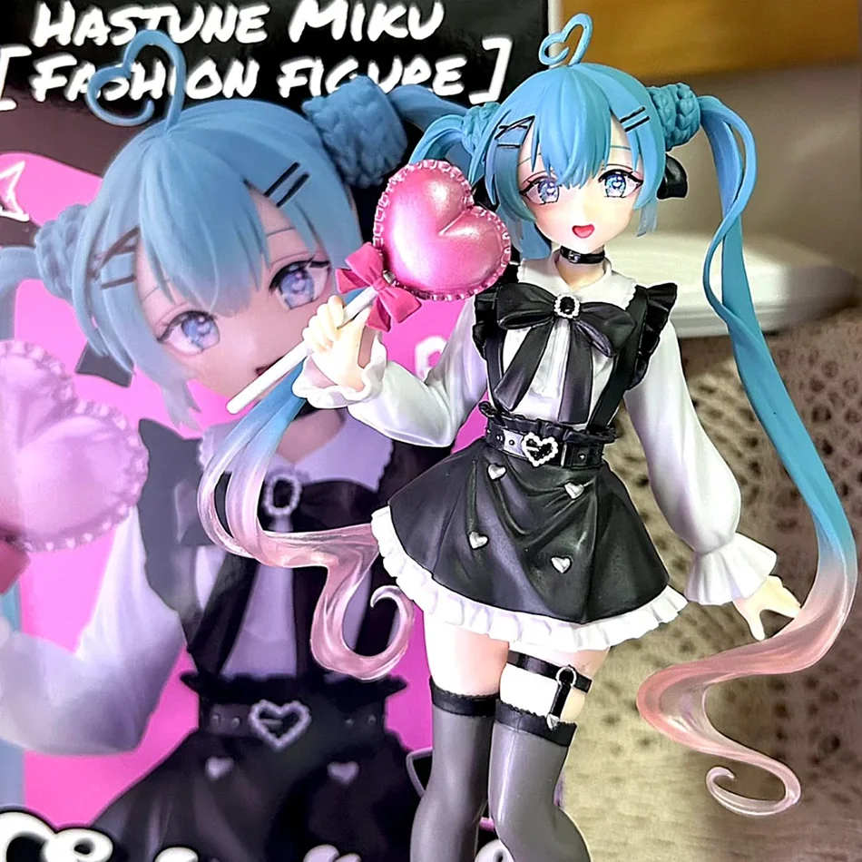 

New 18cm Anime Hatsune Miku Figure Sexy Character Ornaments Subclture Kawaii Car Decoration Collectible Model Gift