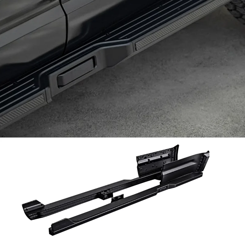 High Quality PLUMB Style Wide Body Kit Side Bar With Fixed Foot Pedal Off‑Road Protection Modification Fit for Defender 110