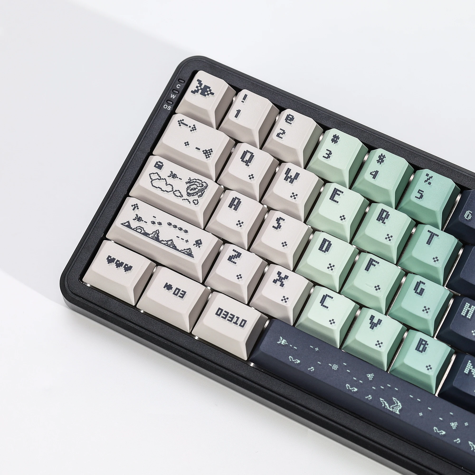 KBDiy Space Impact Keycaps Retro Cherry Profile Alice PBT 7u Keycap Custom für MX Magnetic Switch Gaming Mechanical Keyboard KIT – Detail 10