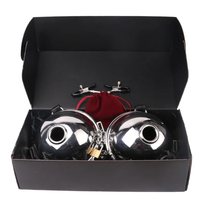 Metal Bras, Women Wear Nipple Irritating Toys, Leather Wears Sexy Metal Underwear