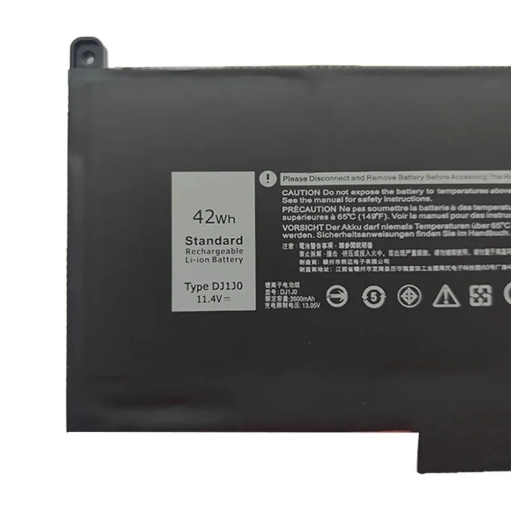 Imagem -05 - Bateria Damaite-dell Latitude 7480 12 13 7000 7280 7290 E7280 E7290 E7380 E7390 7000 7380 7390 7480 2x39g F3ygt