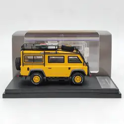 Master 1:64 Defender Van Camp Diecast Toys High-End Simulation Model Car Miniature Vehicle Hobby Collectible Gifts