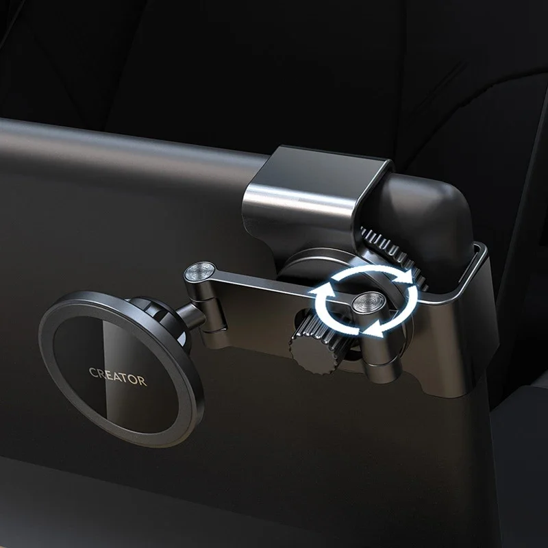 ل تسلا نموذج 3 X Y S BYD مركز التحكم عرض الشريحة السكك الحديدية حامل هاتف حامل هاتف السيارة المغناطيسي آيفون 15 14 13 12