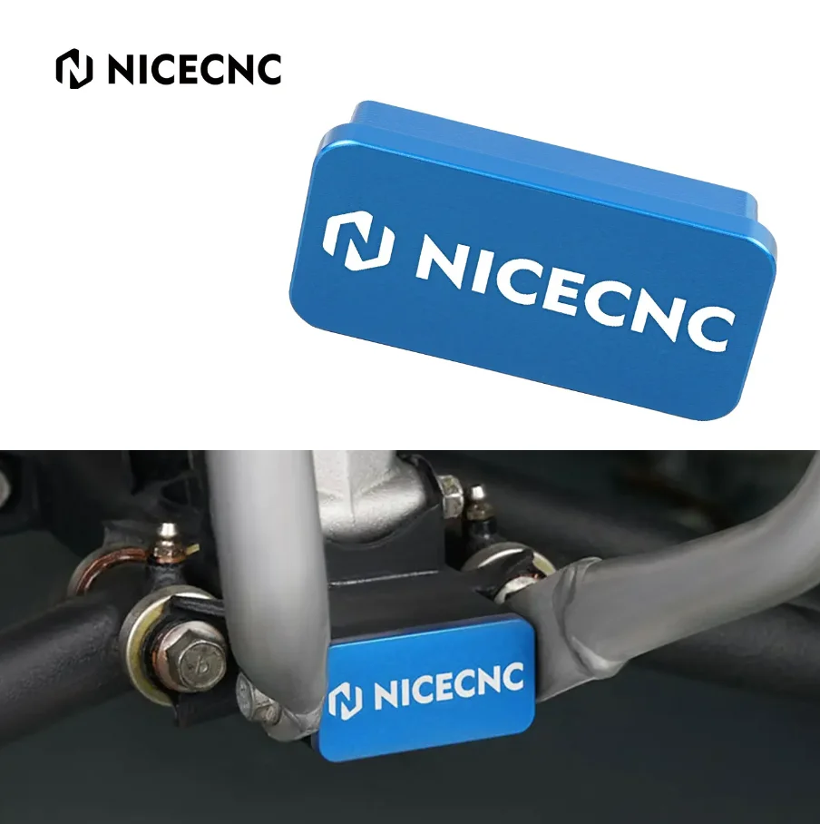 

NiceCNC ATV Frame Plug Cap Cover Guard Protector For YAMAHA YFZ450R YFZ 450R 2009-2020 2019 2018 2017 Aluminum Black Blue Red