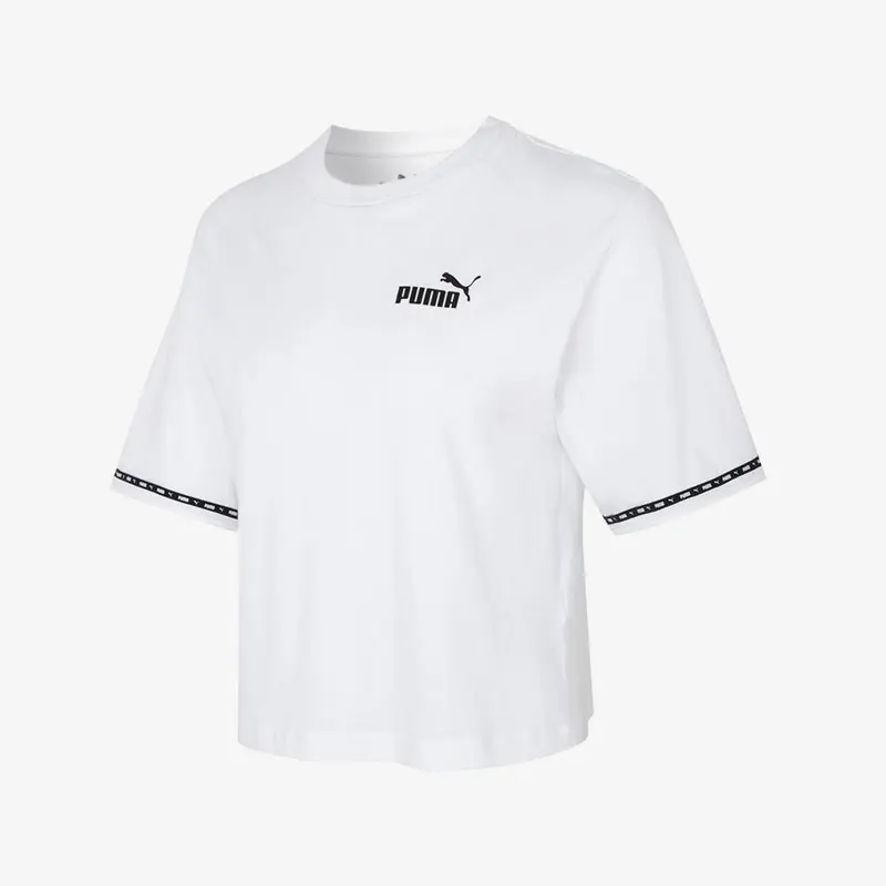 

Женская летняя свободная спортивная футболка с коротким рукавом Puma Authentic 676678-02