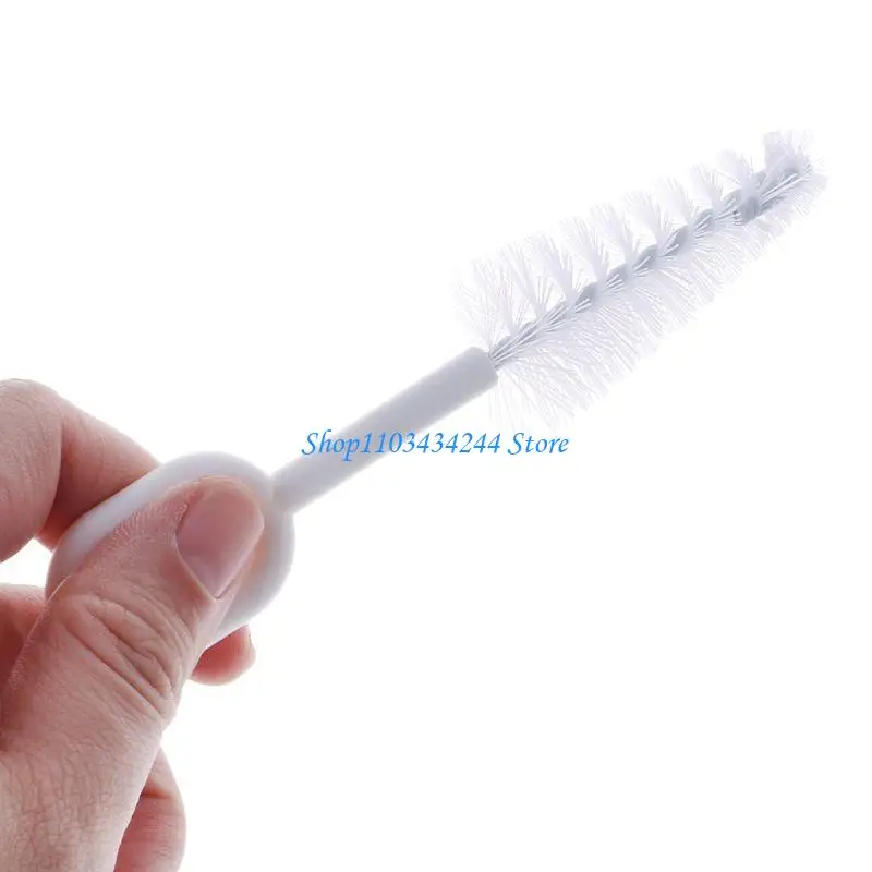 

5 Pcs Nipple Bottle Brushes Baby Bottle Nipple Cleaner for Extra Dense Bristles Baby Pacifier Cleaning Easy Hang on
