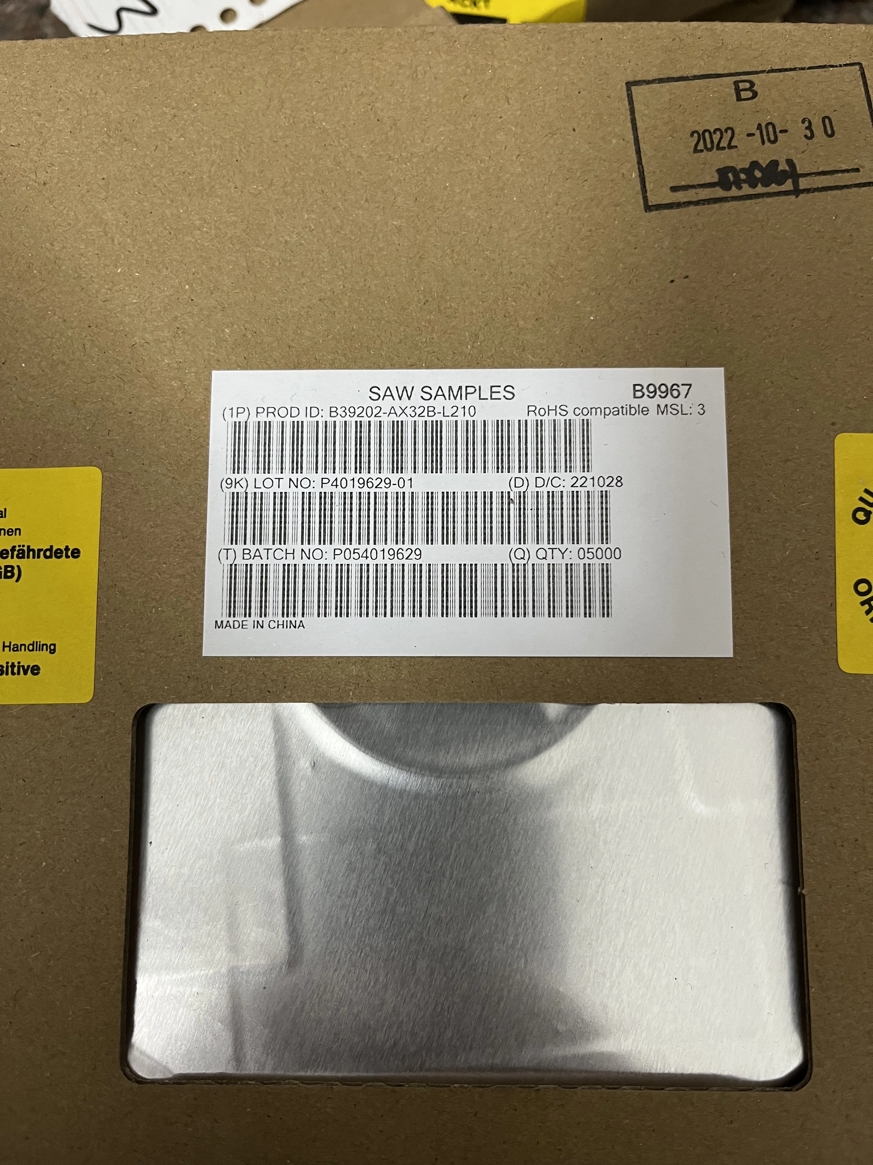 

10PCS B39202-AX32B-L210