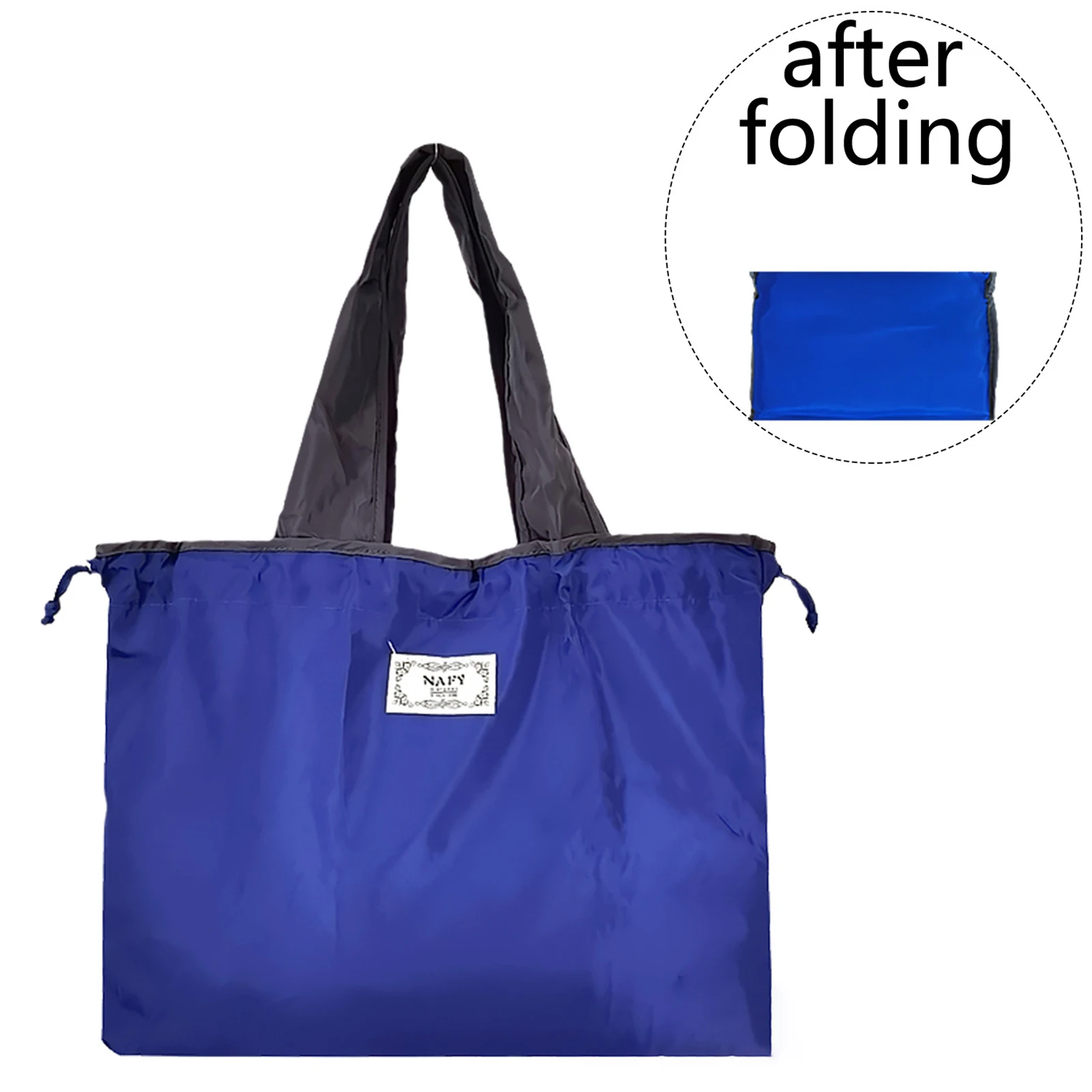 Portable Foldable Shopping Bag Simple Organizer Storage Shopper Handbag Suitable for Teen Girls Women