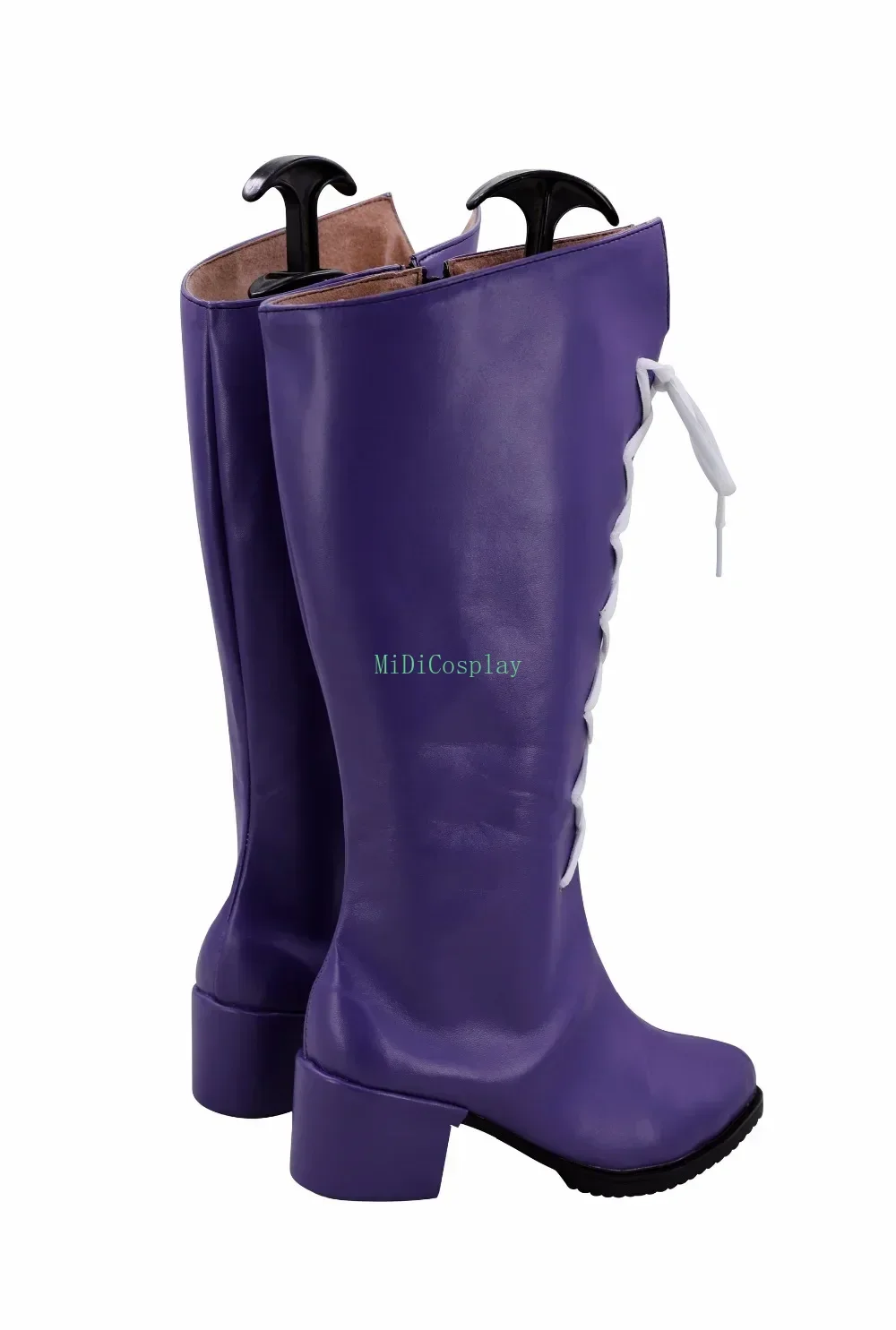 선원 토성 코스프레 신발 성인과 어린이를위한 맞춤형 플랫 퍼플 부츠 모든 크기