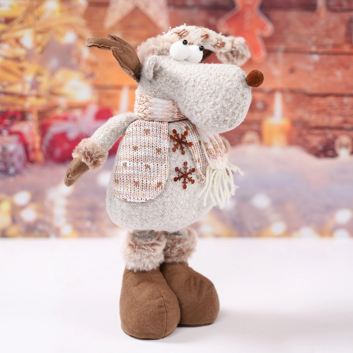 عيد الميلاد ثلج زخرفة عيد ميلاد سعيد الطرف الديكور 2025 الاطفال عيد الميلاد سانتا كلوز دمية نافيداد ناتال السنة الجديدة هدية 2026