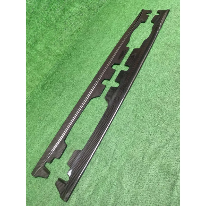 High Quality Ex Style Carbon Fiber Aerodynamic Extended Side Skirts Exterior Trim Fits 3 Series E92 E93 M3 Coupe view 4