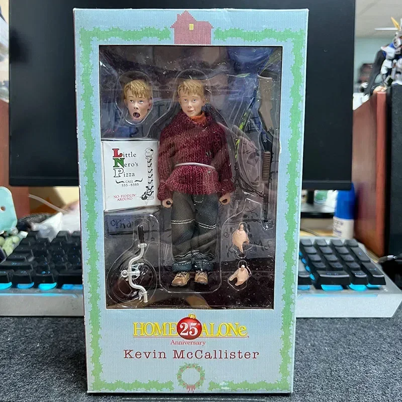 Genuine First Edition Neca Movie Home Alone Kevin Harry Malfoy Action Figure Collection Model