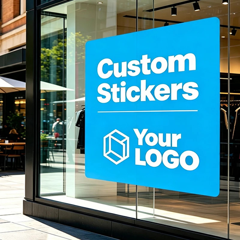 Custom Self-adhesive Sticker Suitable Store Window Glass Door Cabinet body Fridge Sticker Discount Promotion  Business Activitie