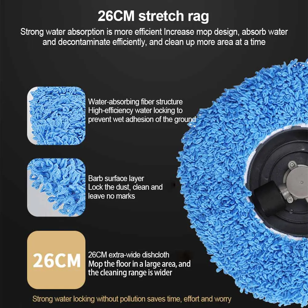 Швабра для робота-пылесоса, запасная для сухой и влажной уборки, аксессуары для уборки дома