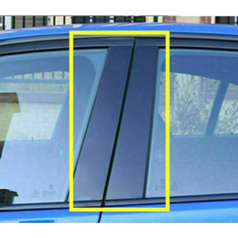 

For Opel Insignia 2017-2022 Buick Regal 2017-2023 Car Window Door Column B C Pillar Post Trim Cover Glossy Black Stickers Decor