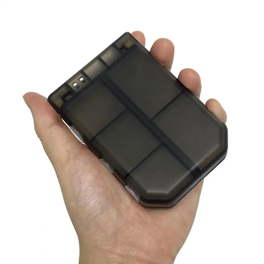 Small Fishing Tackle Box Compact Portable Fishing Tackle Box with Multiple Compartments for Lure Bait Storage for Fishhook