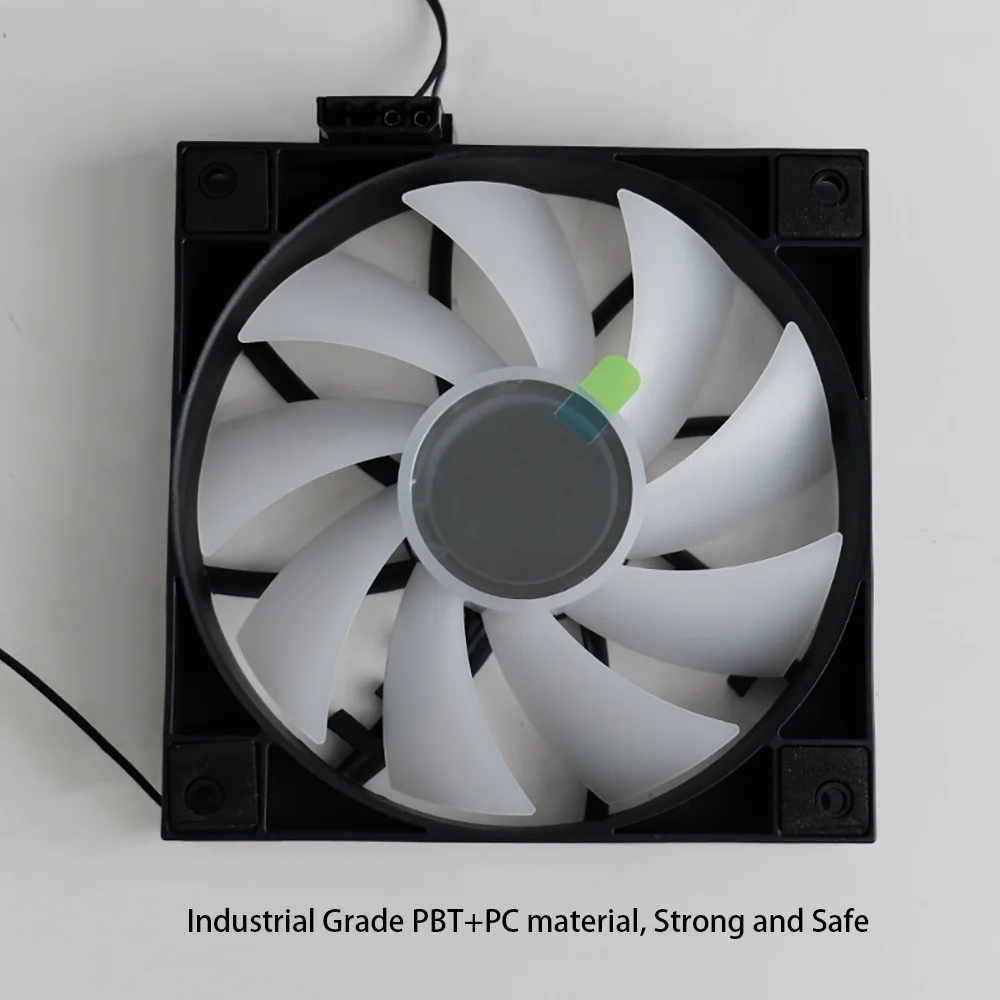 MANMU pc Gaming Rgb Kipas Komputer Pendingin Kipas Komputer Cpu 120mm 12V Kipas Casing pc