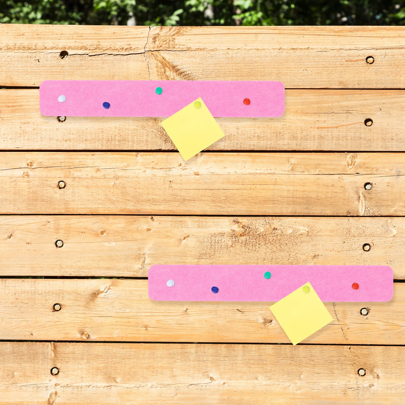 6 قطعة شرائط لوحة الإعلانات اللباد لوحات دبوس للجدران سهلة التركيب طويلة الأمد استخدام التصميم العملي شرائط مذكرة الزخرفية