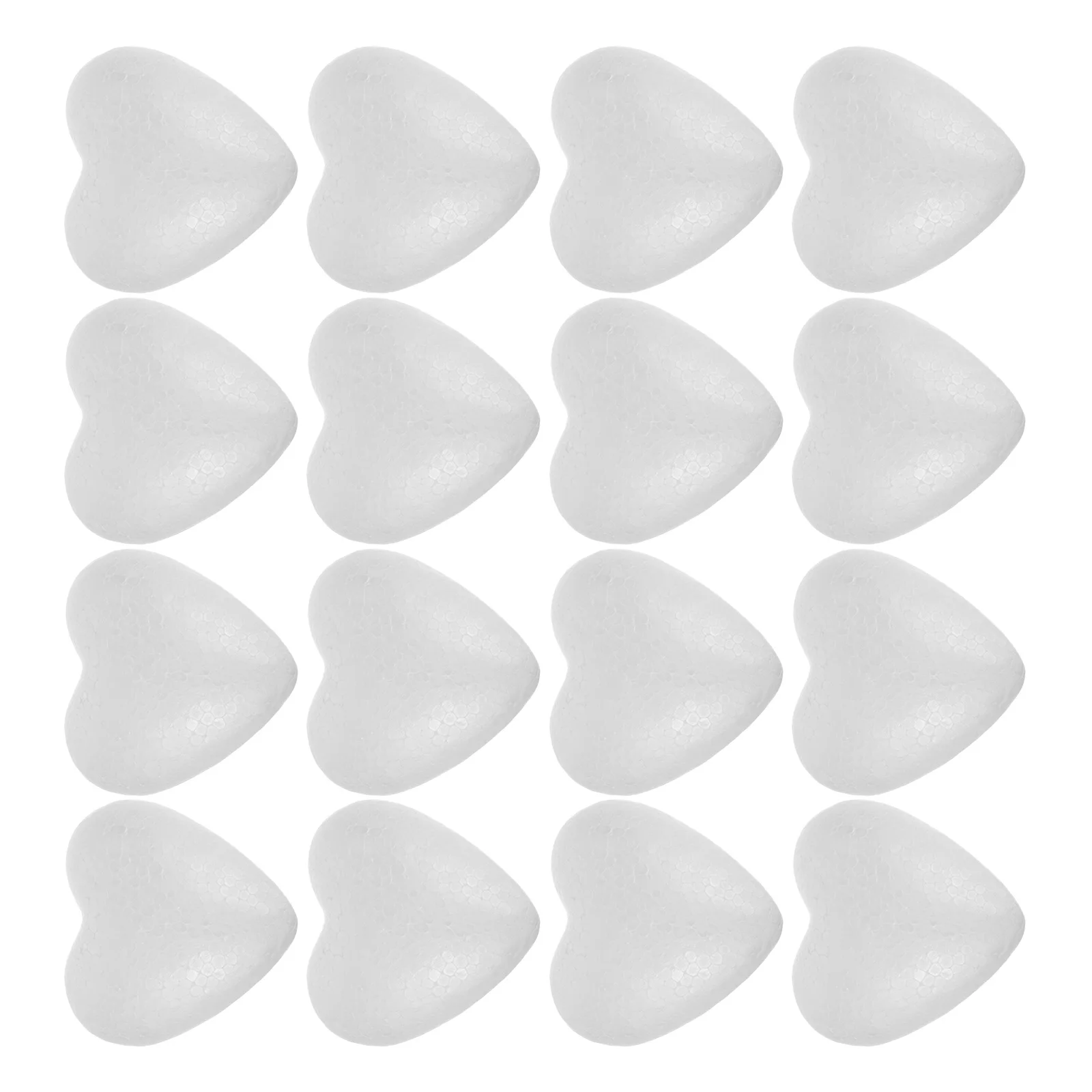 

20pcs Foam Heart Shape Decorations Diy Craft For Wedding Party Art Projects Christmas Tree Ornament Supplies