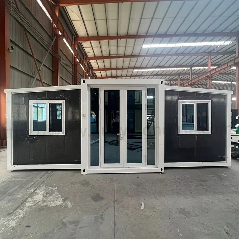 20FT Modular Container House Chinese Prefabricated Steel Residence Expandable 40 FT Extendable Home