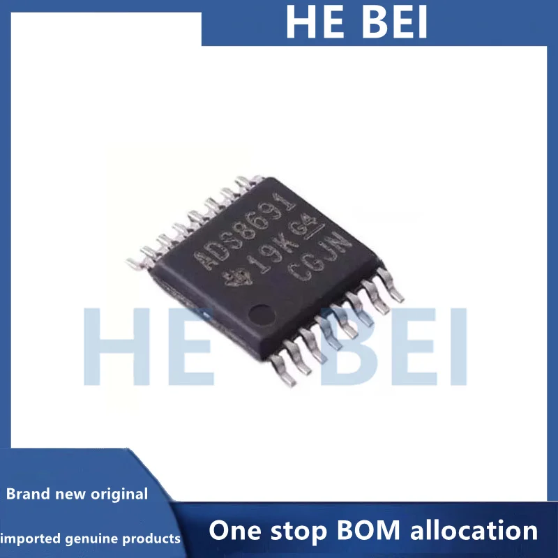 ADS8691IPWR ADS8691 SMT TSSOP16 analog-to-digital conversion chip, brand new original imported