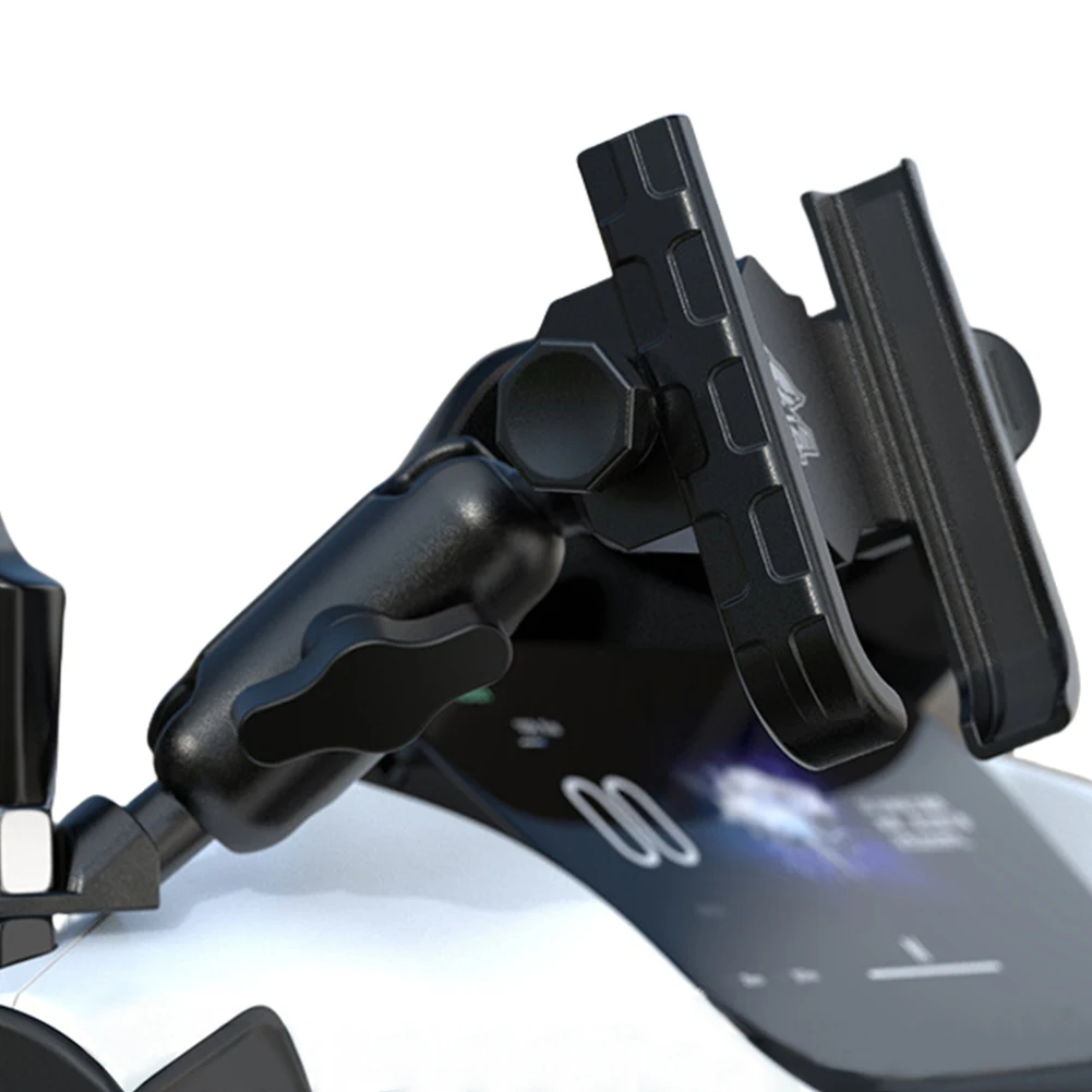 

Motorcycle Phone Mount Cellphone Holder Navigation Bracket (Rearview Mirror)