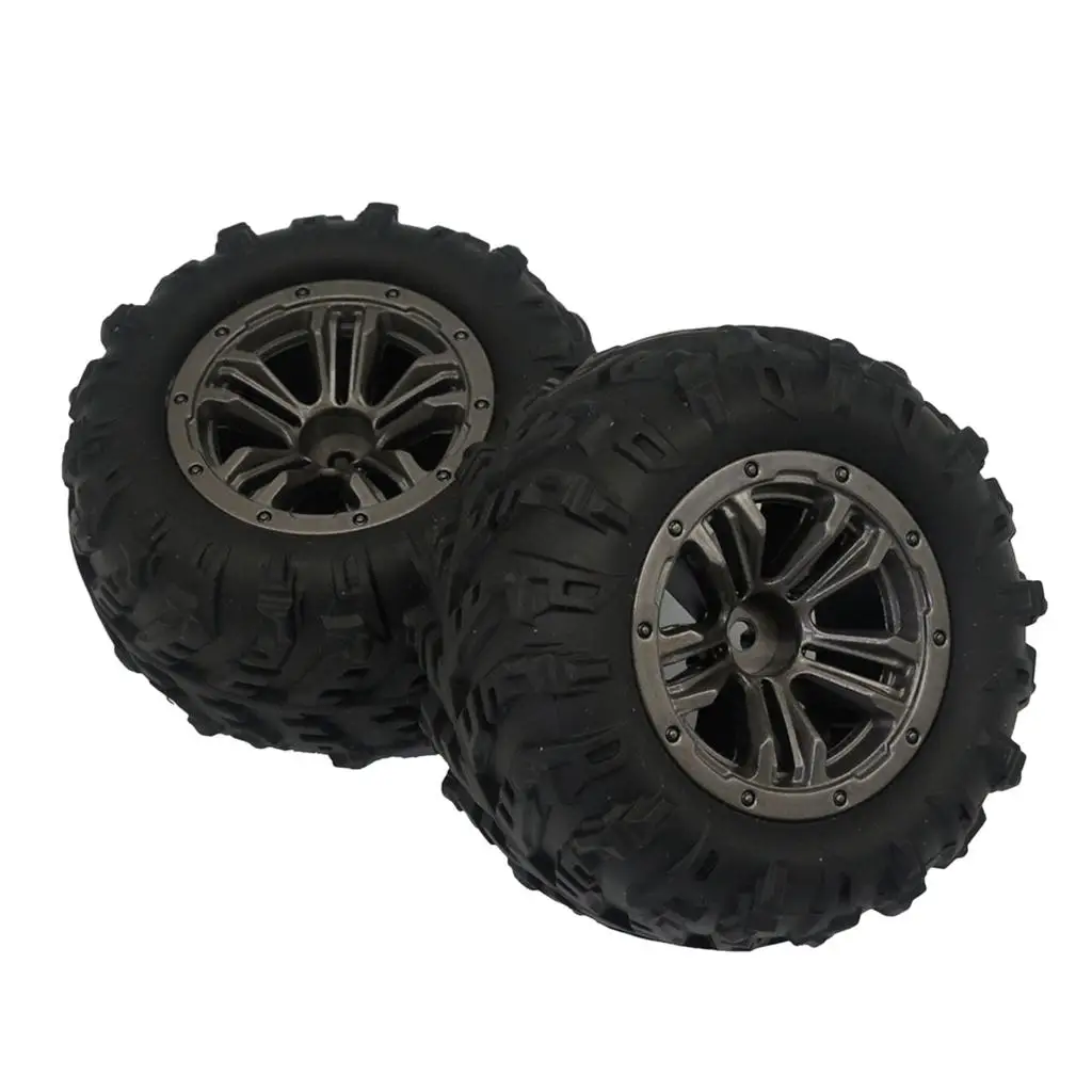 2Pcs RC Rear Tyre for Four-wheel Drive Car 1:16scale XLH9130 Parts