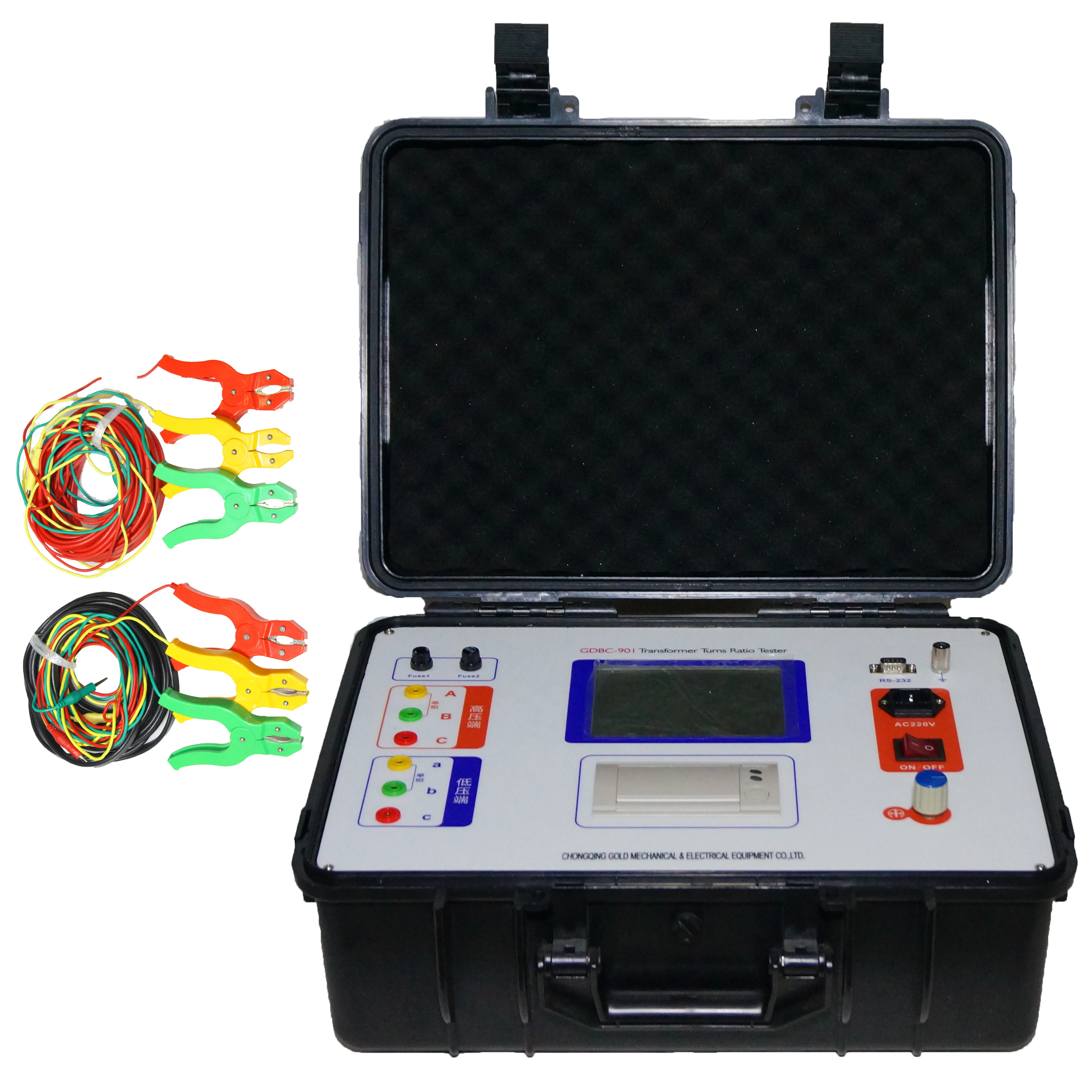 High Precision Single Phase Potential Transformer TTR Meter Transformer Ratio Test Equipment