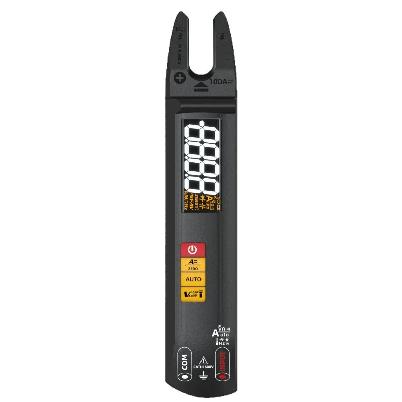 Charging Clamp Ammeter Digital High Precision Clamp Multimeter Electrical Maintenance AC and DC Clamp Meter