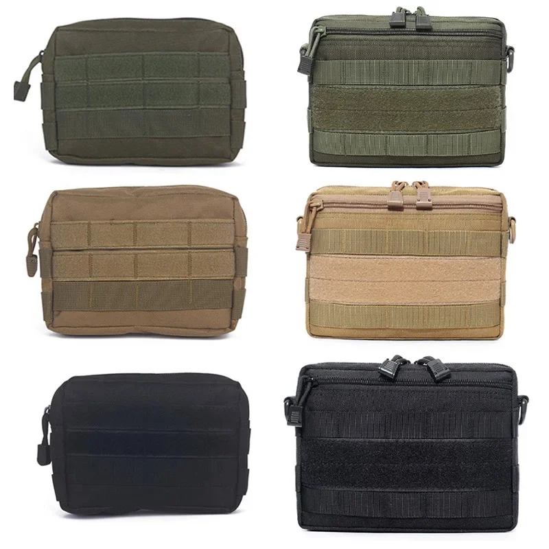 Riñonera MOLLE táctica multifunción – Bolsa EDC con compartimento botiquín - imagen 3