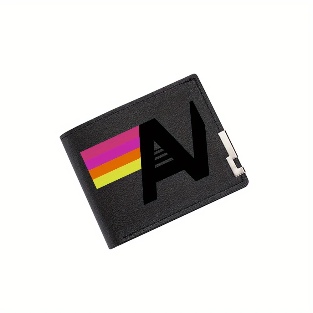 

Stripes,abstract,bright,color,design,vibrant Men's Wallet Printing Design Simple Modern Stylish Business Father's Boyfriend's Ch
