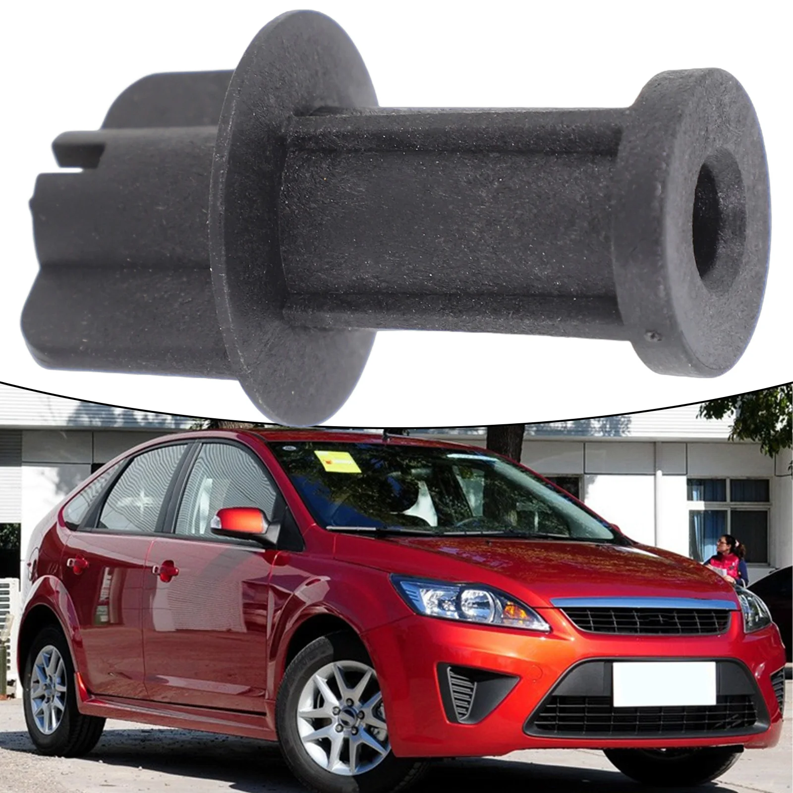 1pc Car Rear Outer Lamp Nut ABS Part W707612-S300 1182772 For Ford For Focus 2012 - 2018 For Fiesta 2011 - 2019