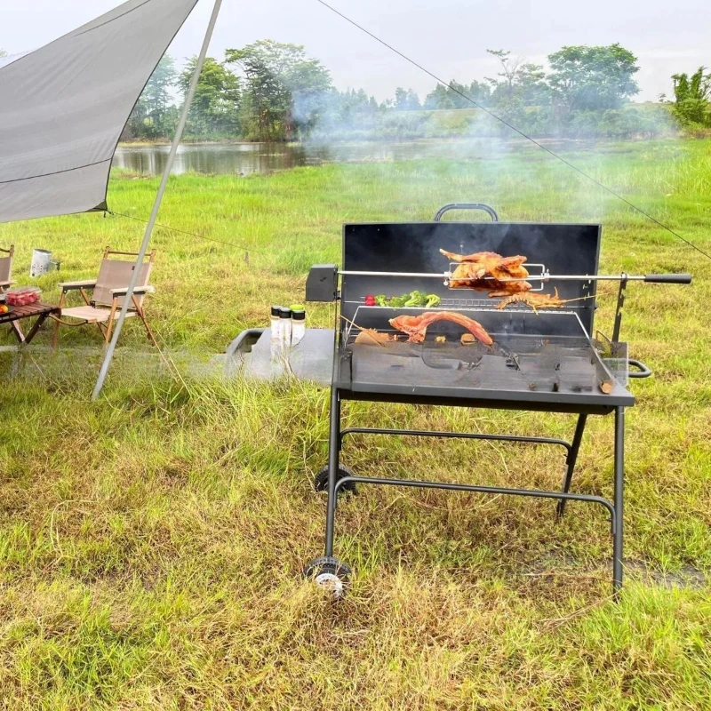 

Villa Courtyard 5 People Charcoal Barbecue Grill American Braised Bbq Outdoor