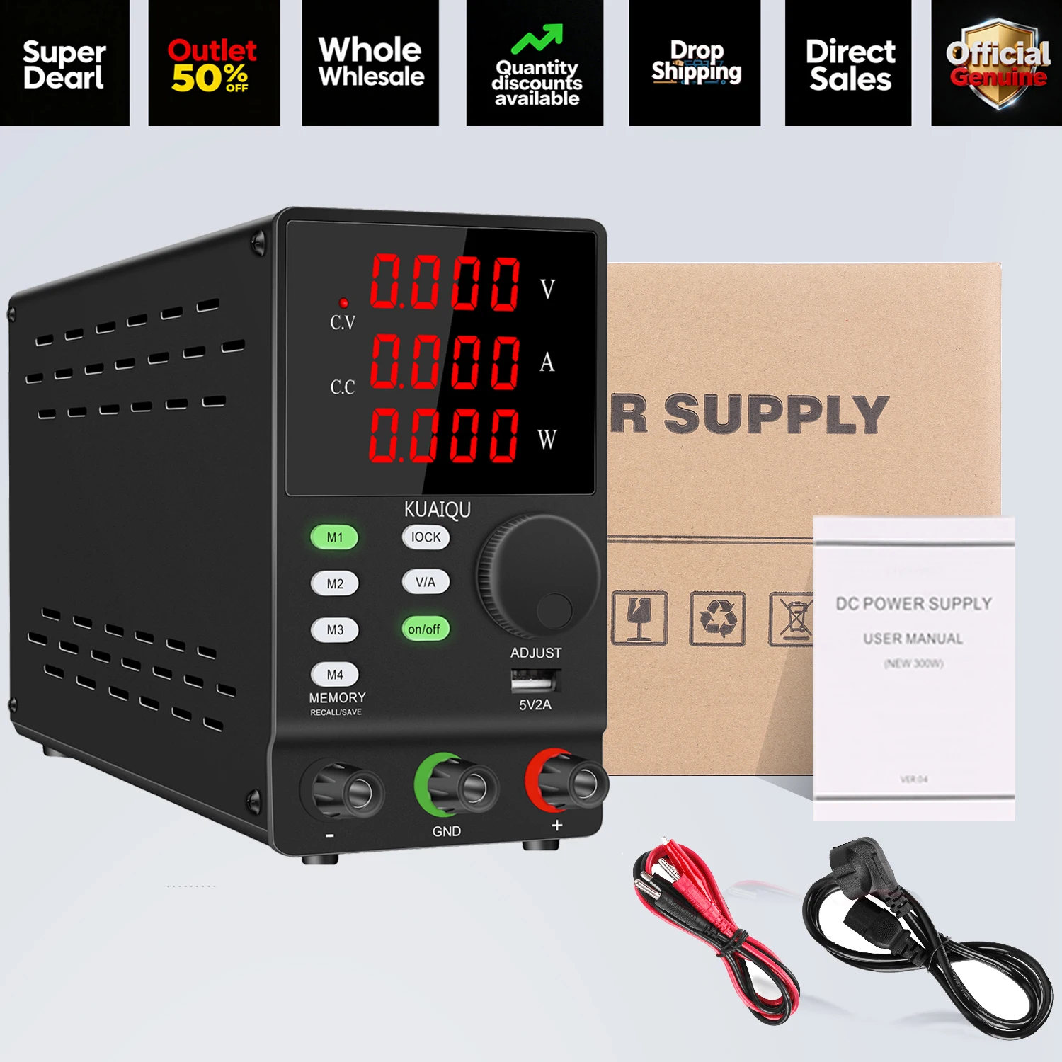 Dc Voedingen Instelbare Schakelende Spanningsregelaar 30v10a/30v5a Laboratorium Voeding Usb Interface Led Drone Opladen Gebruikt voor elektronische belasting testen, printplaat testen, auto batterij