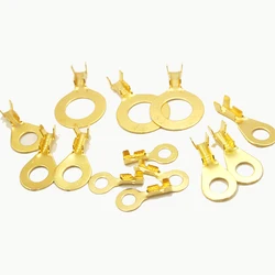 20/50Pcs Auto Splices Ring Round Terminal Crimping Loose Pins Wiring Plug Tab Copper Opening Nose End DJ431-3B DJ431-4B