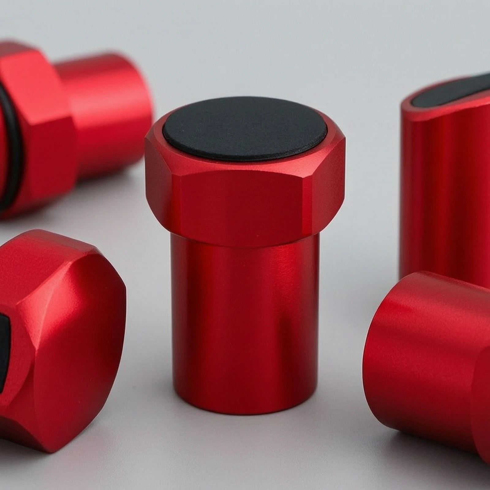 6 Pieces Woodworking Bench Stop Flush-Mounted Bench Dog with Non-Slip Pads Hardware Machined for Woodworkers, Workbenches