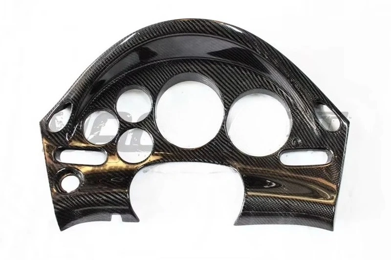 Trade Assurance Carbon Fiber Interior Replacement Kits Fit for 1992-1997 RX7 FD3S RHD Inner Top Dash Gear Radio Cluster Surround