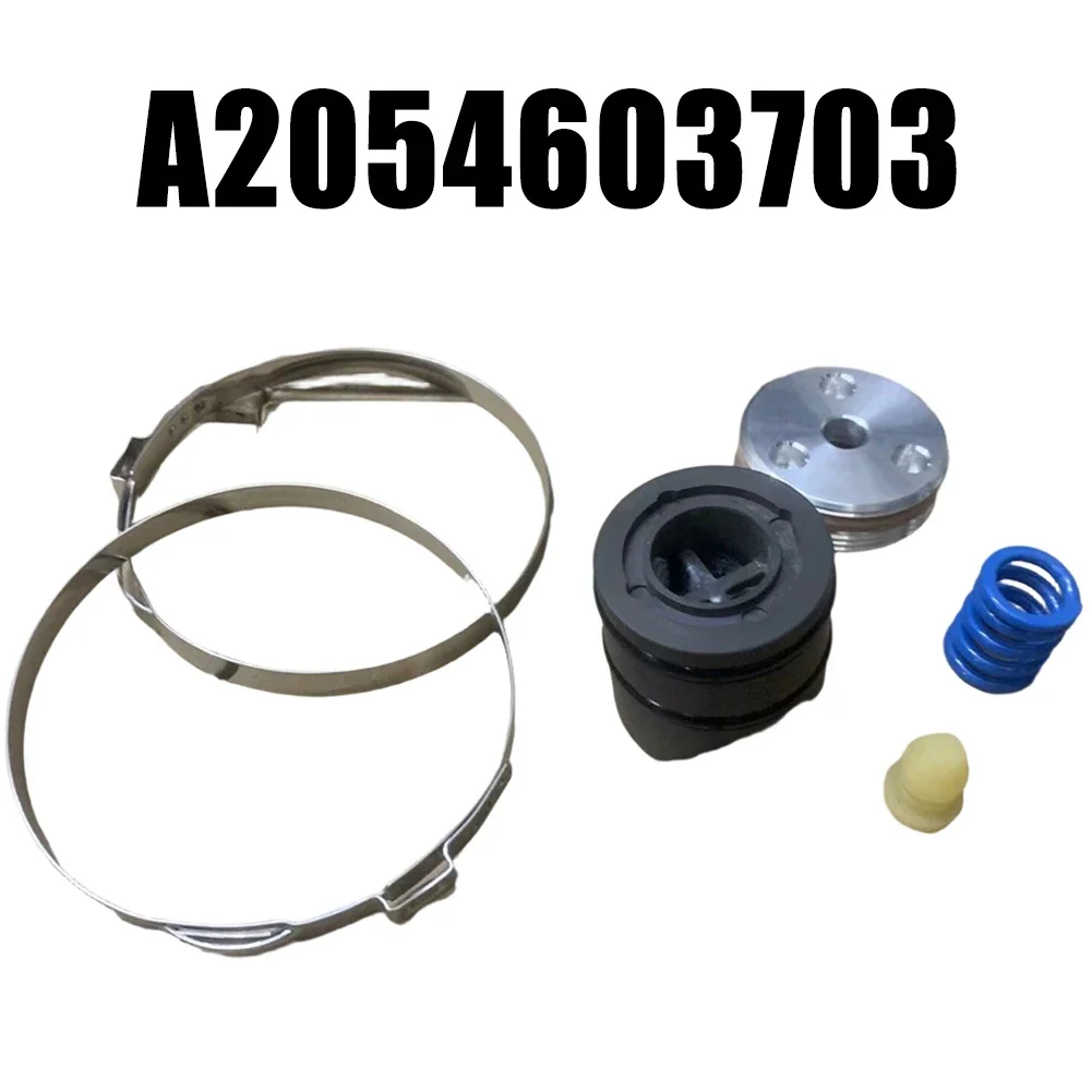 Automobile Steering Gear Thrust Piece Parts Kit A2054603703 ABS/Metal Black，Silver Repair Tools